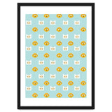 Minimalist Finn And Jake Seamless Cartoon Pattern thumbnail