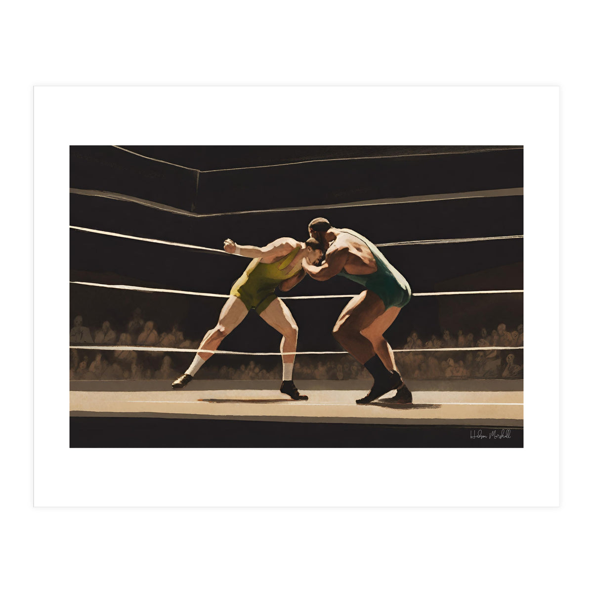 Wrestlers #5 (Print Only)