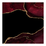 Burgundy & Gold Agate Texture 04  (Print Only) thumbnail