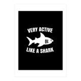 Very active like a shark  (Print Only) thumbnail