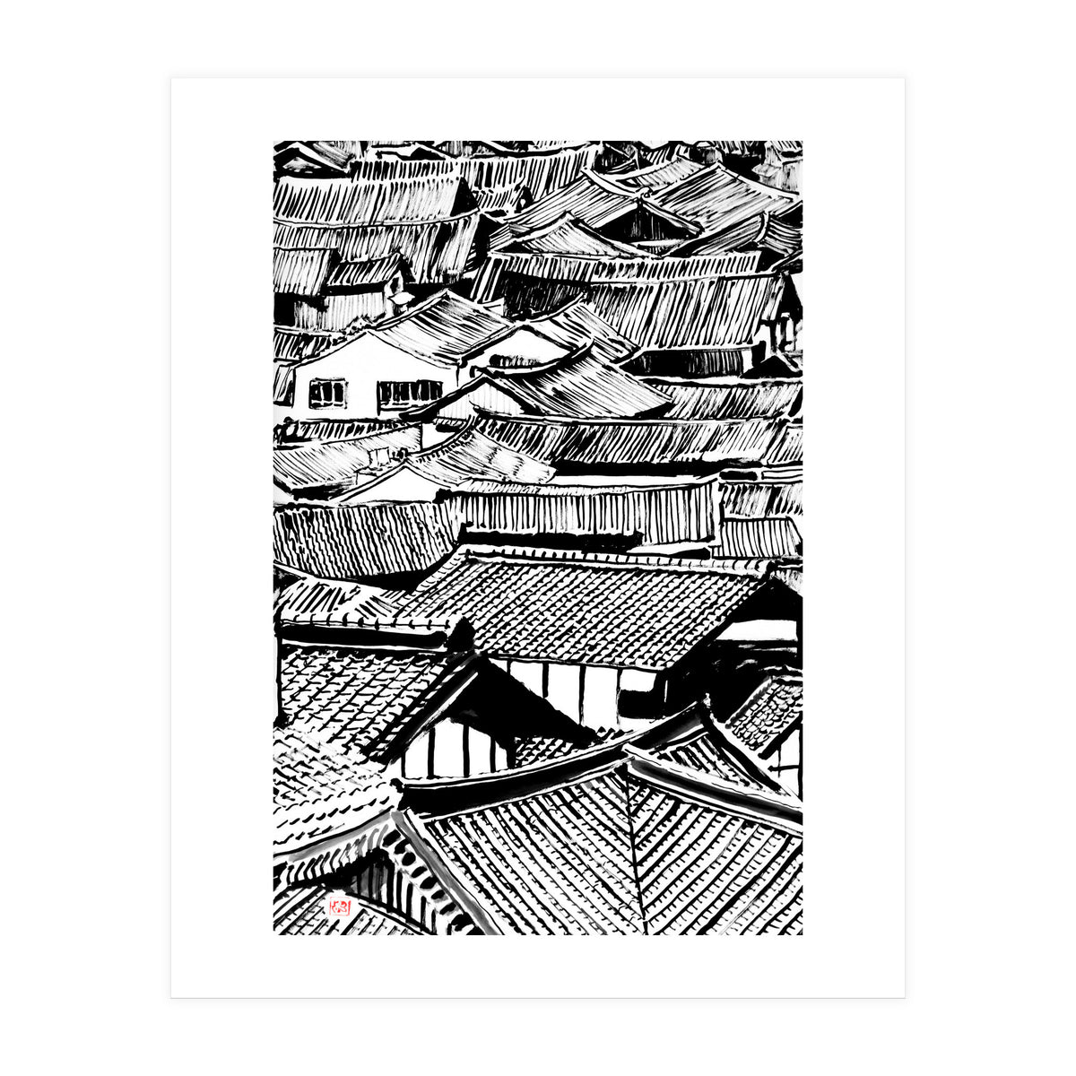 Rooftops (Print Only)