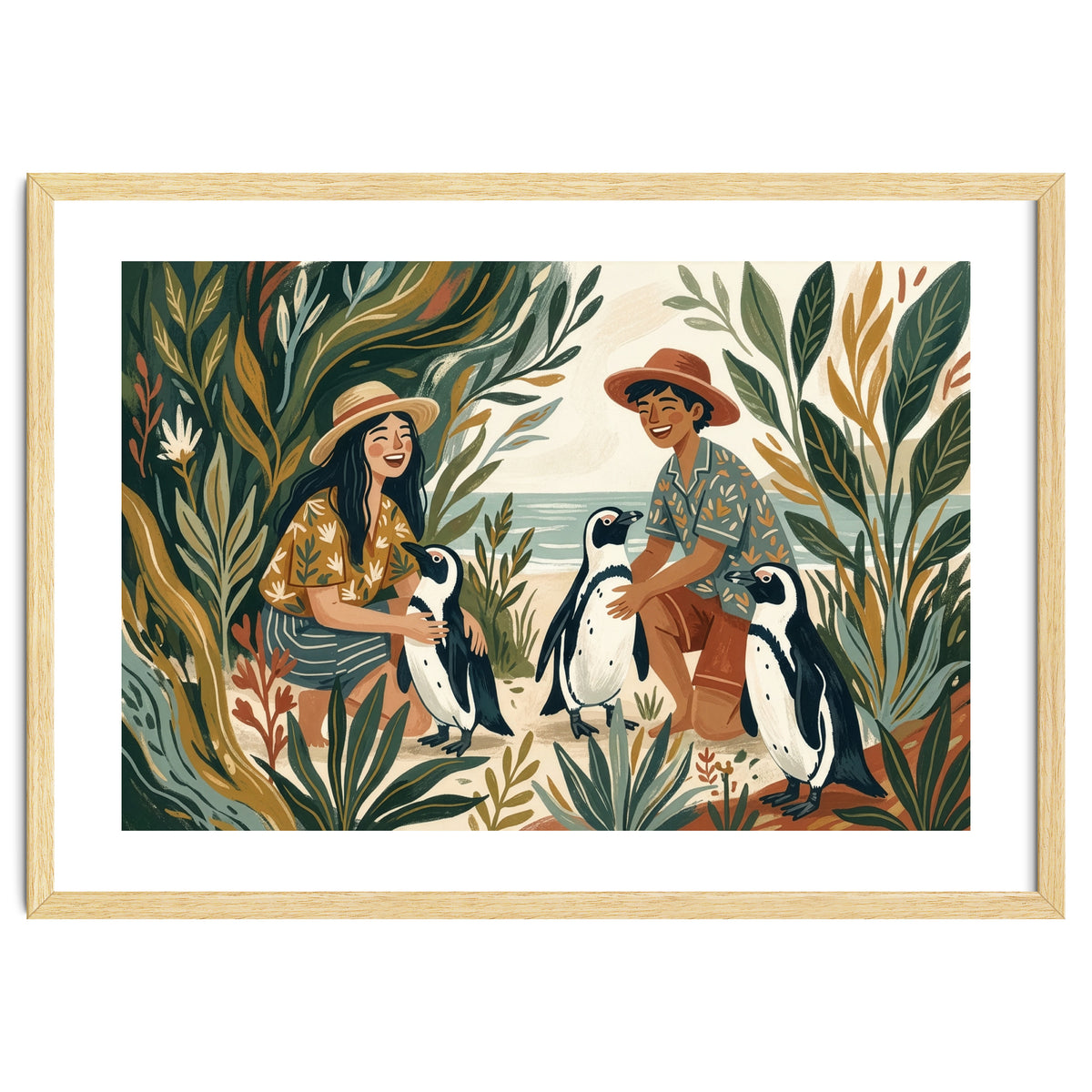 Coastal Penguin Adventure