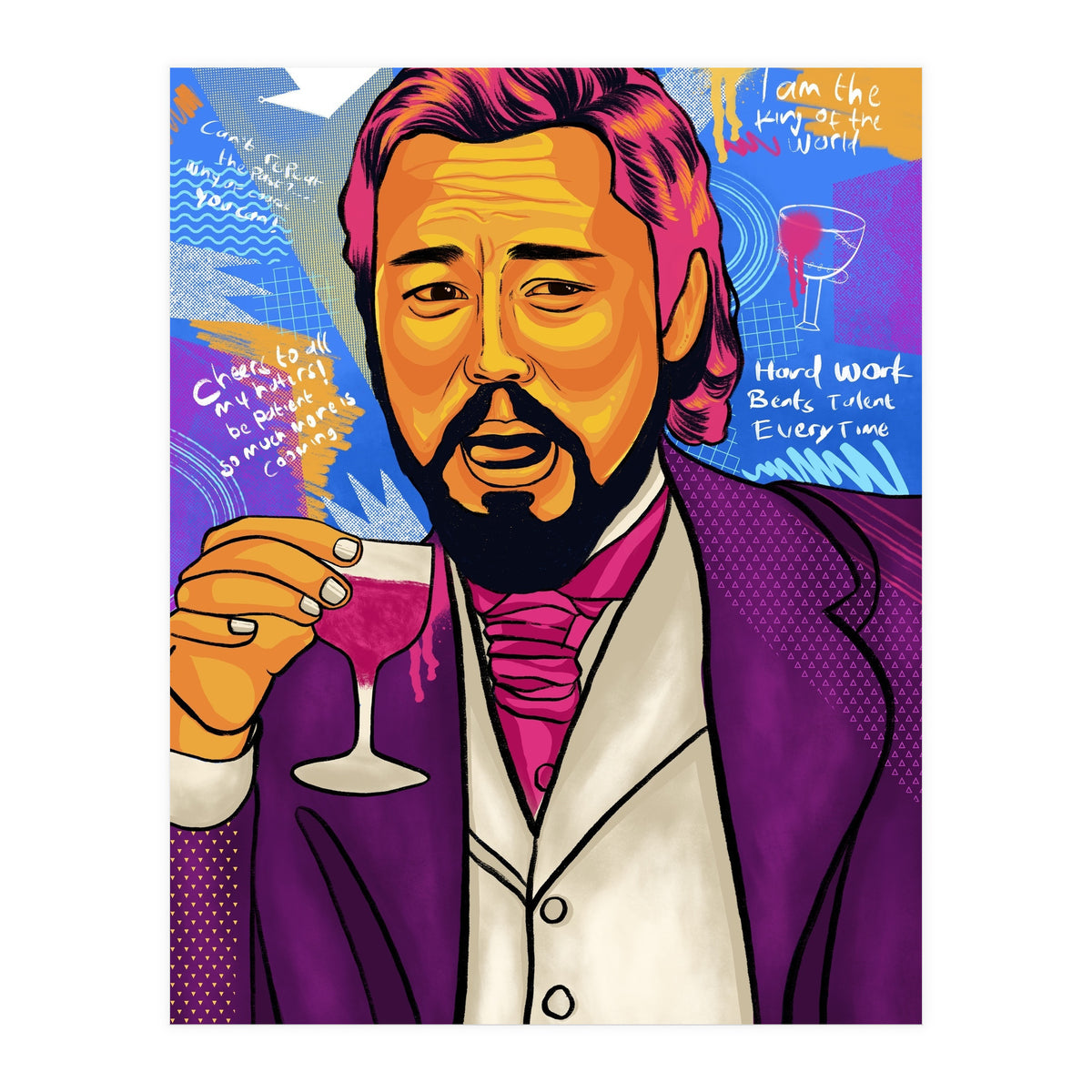 Laughing Leo Meme  (Print Only)