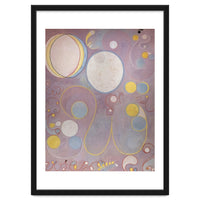 Hilma af Klint - The Ten Largest No 8 Adulthood Abstract Spiritual Geometry Art
