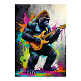 Gorilla Plays Guitar (Print Only) thumbnail