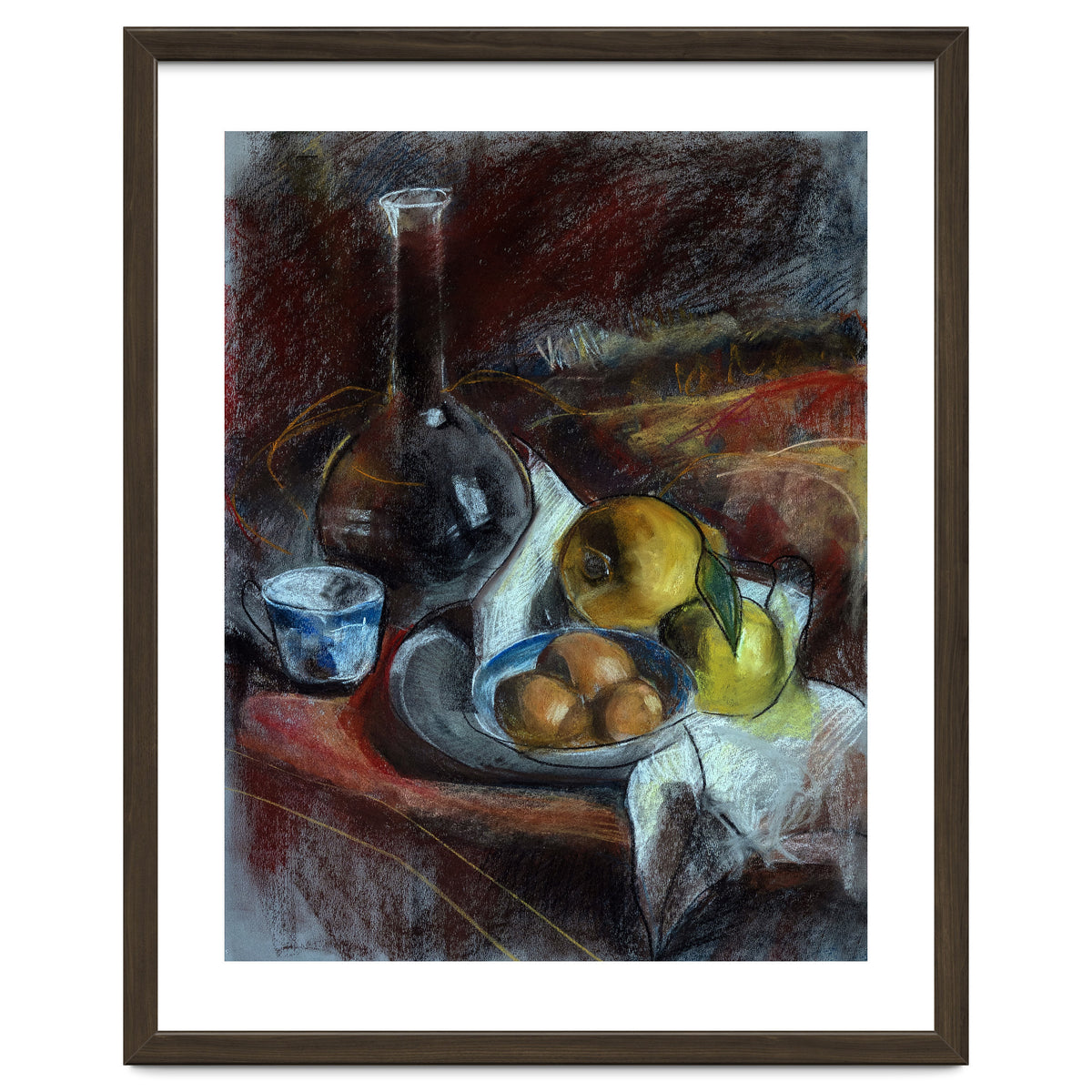 Eggs and Juicy fruits