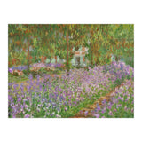 Le jardin a Giverny. Oil on canvas. (Print Only) thumbnail