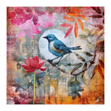 Bird Colorful Collage  (Print Only) thumbnail