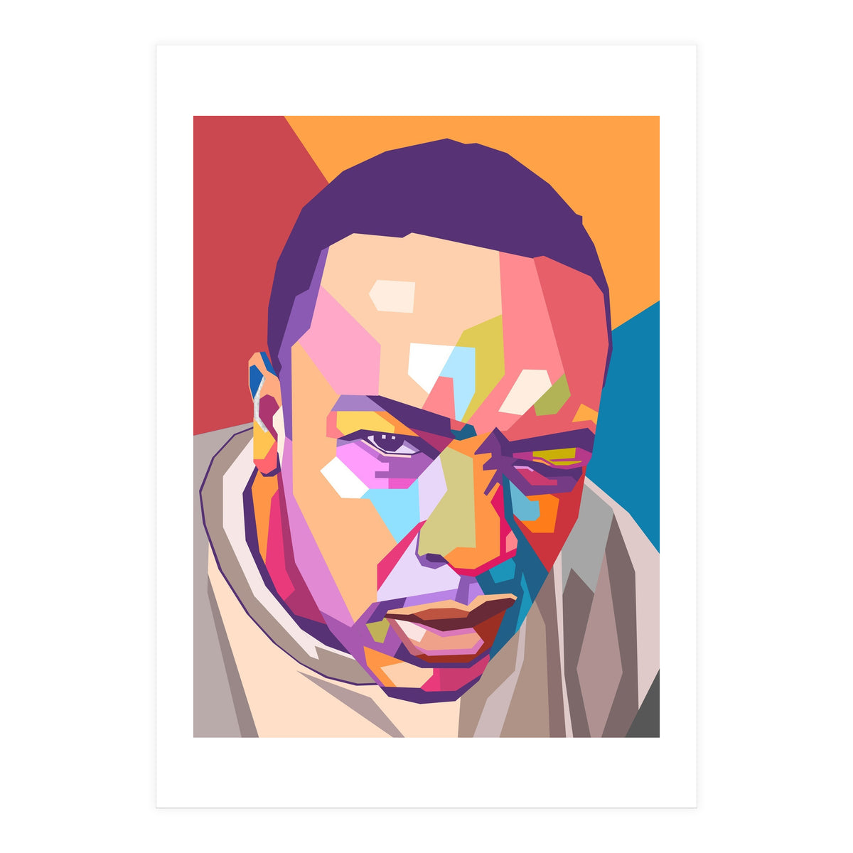 Dr Dre pop art portrait (Print Only)