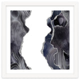 Black & Silver Glitter Agate Texture 05 thumbnail