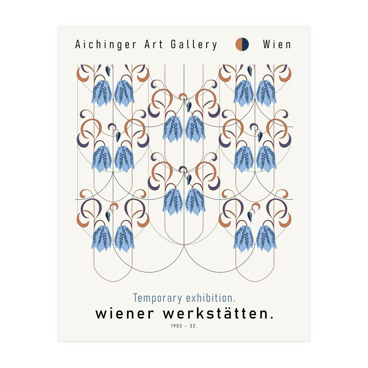 Wiener Werkstätten Exhibition Poster (Print Only)