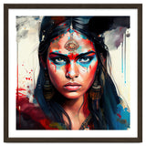 War Paint Hindu Warrior Portrait thumbnail