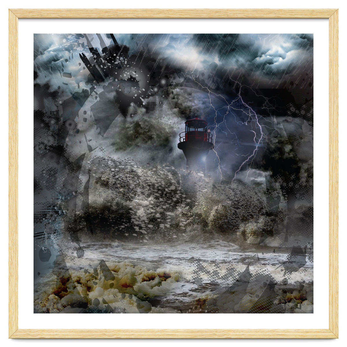 Lighthouse Storm