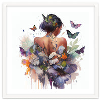 Butterfly Botanical Back