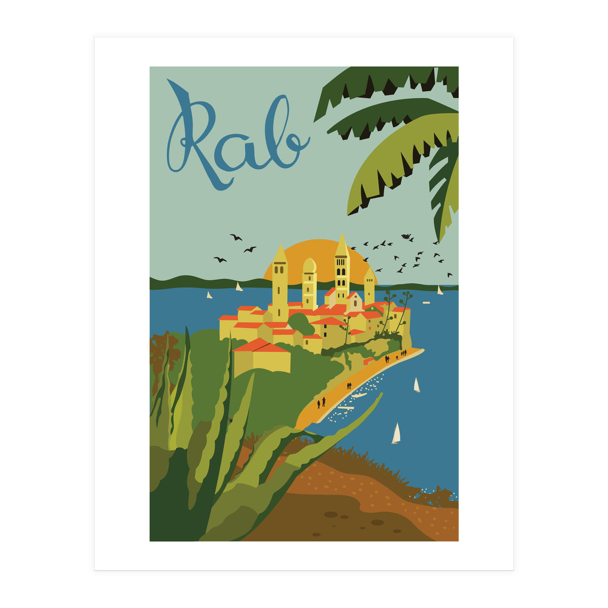 Rab, Croatia (Print Only)