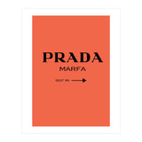 Prada Marfa, Fashion Sign Poster, Chic Decor, (Print Only) thumbnail