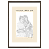 Two Venetian Women – Eugene de Blaas (ascii art) thumbnail