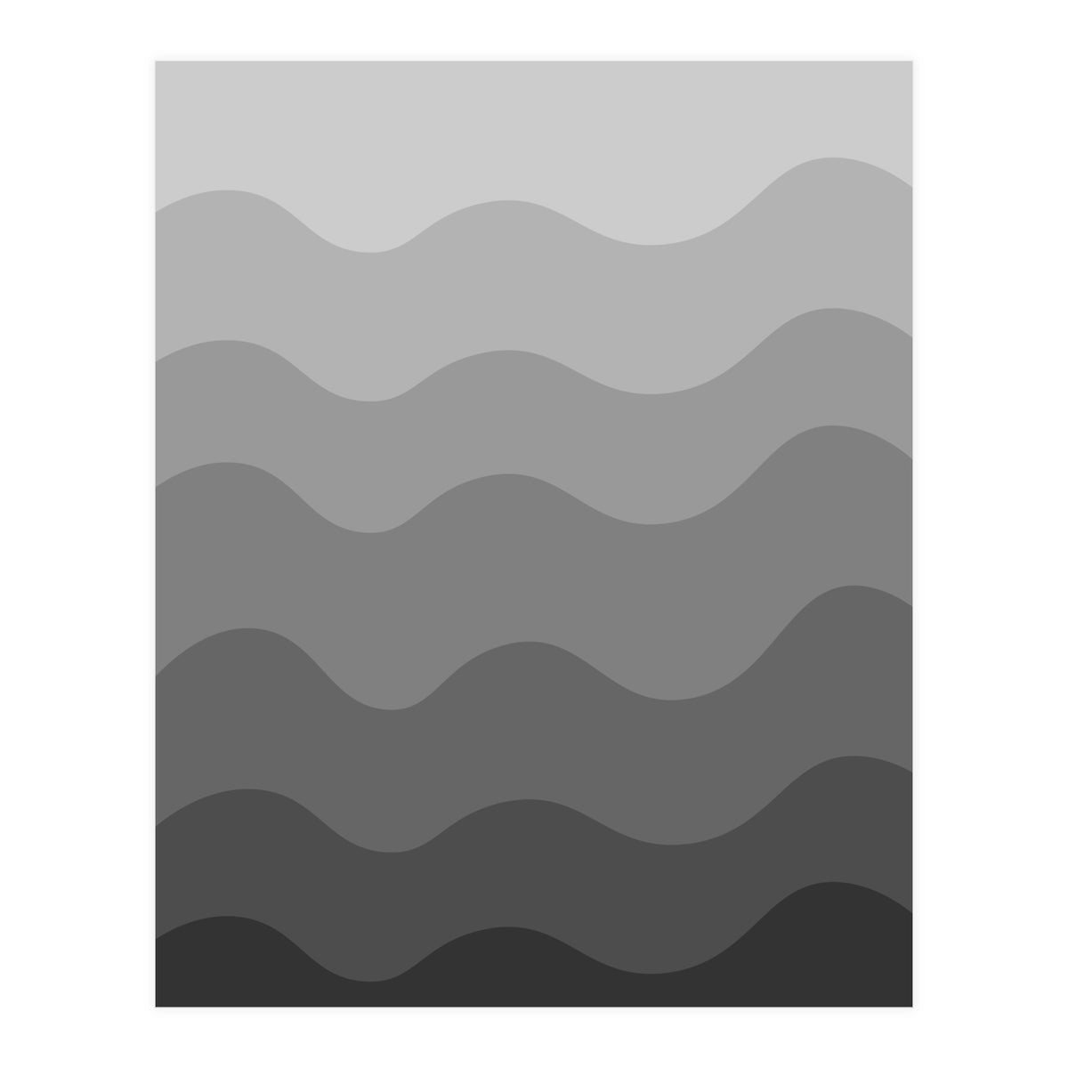 Grey gradient design (Print Only)