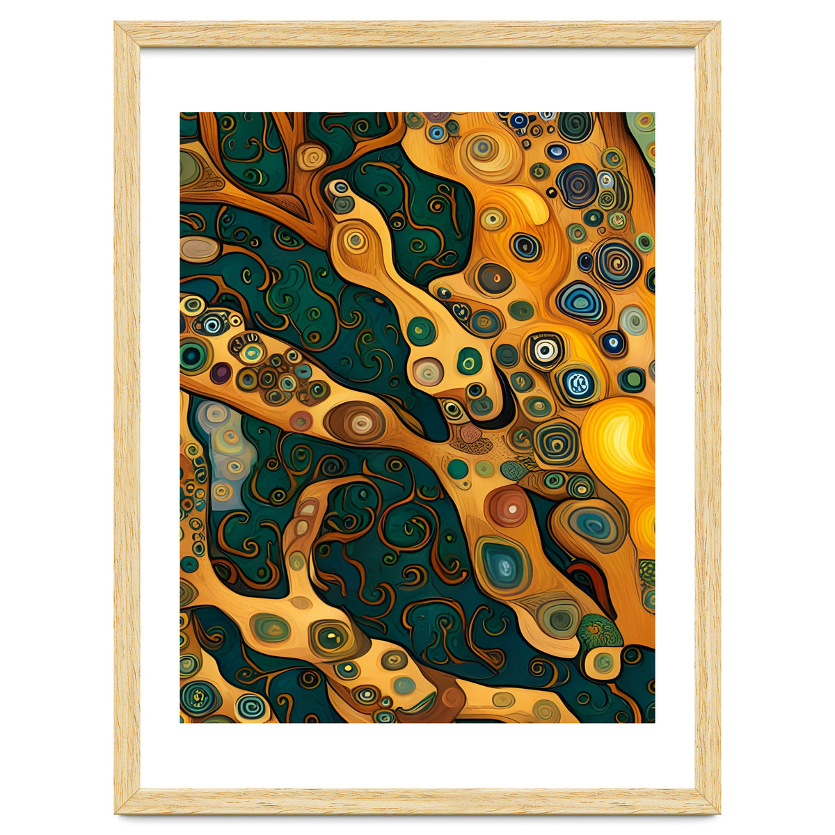 Artificial Masterworks - Klimt van Gogh