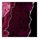Burgundy & Silver Agate Texture 01  (Print Only) thumbnail