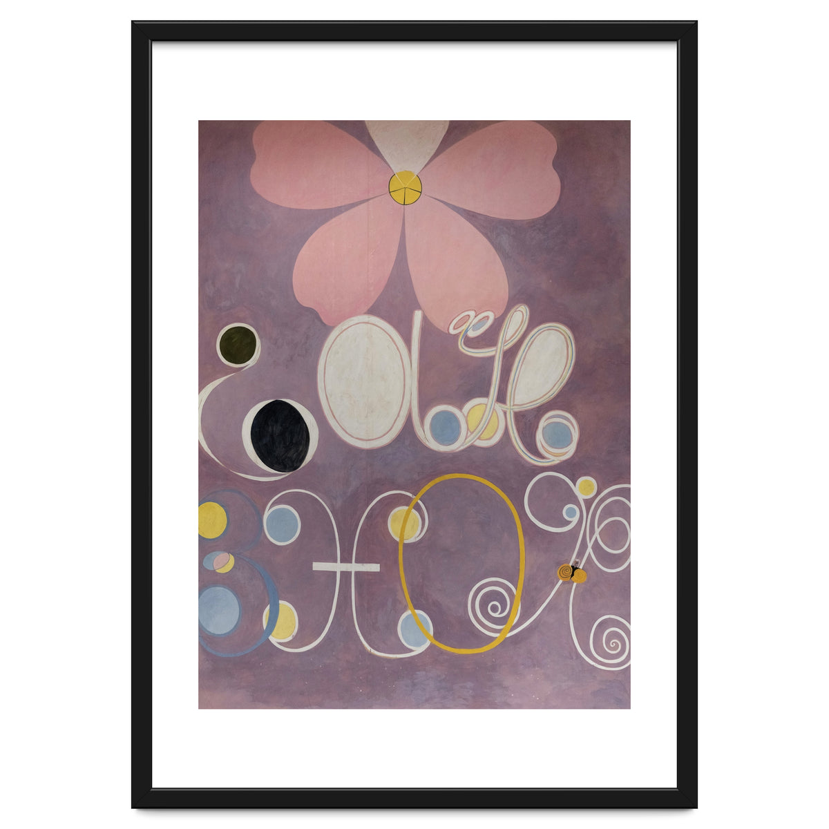 Hilma af Klint - The Ten Largest No 7 Adulthood Abstract Spiritual Art