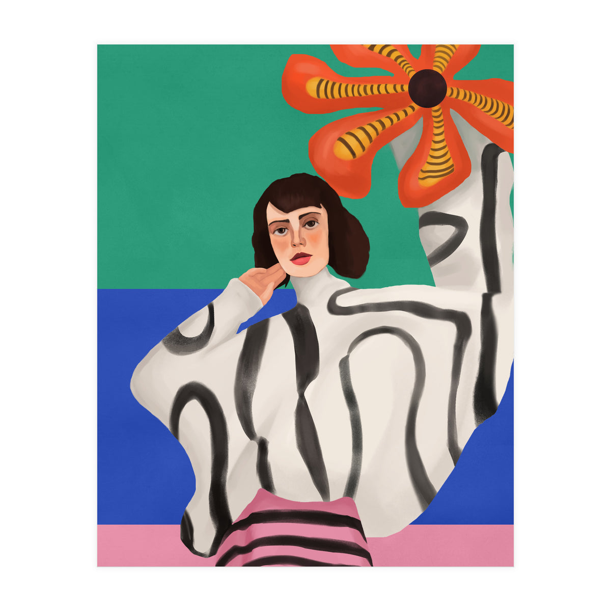 Dance Of Colors And Dreams (Print Only)