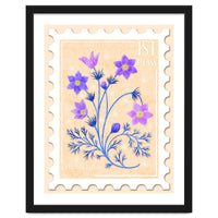 The Cambridgeshire Pasqueflower Postage Stamp