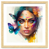 Holi Glow Hindu Portrait thumbnail