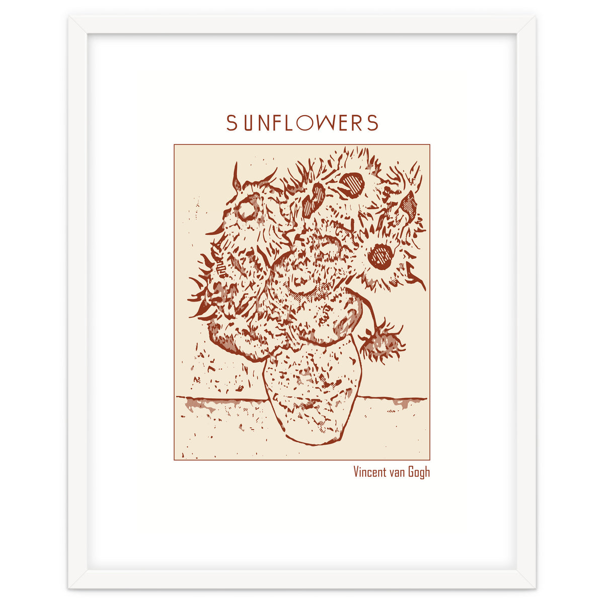 Sunflowers – Vincent Van Gogh