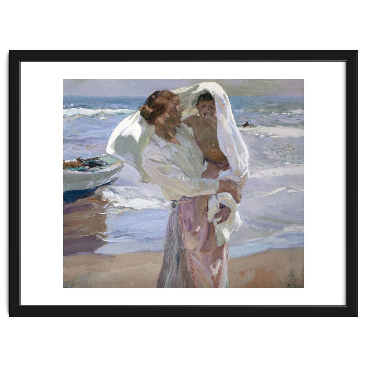 'Just Out of the Sea', 1915, Oil on canvas, 130 x 155 cm.