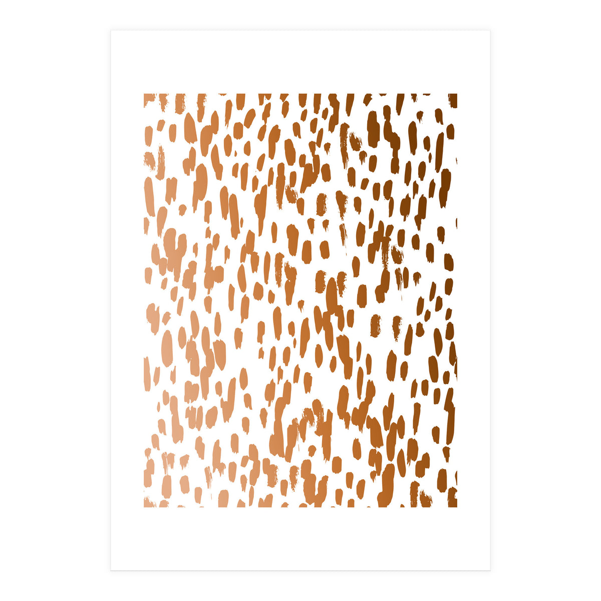 Copper Brushstrokes #society6 #decor #interiors (Print Only)