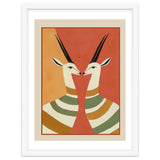 Two Gazelles In Stillness thumbnail
