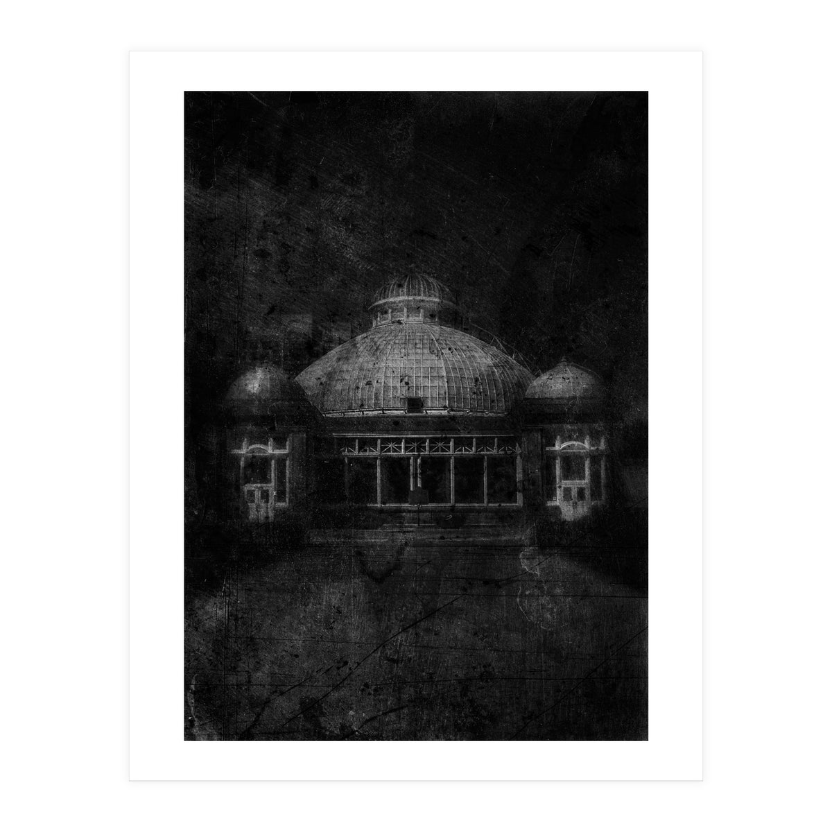 Allan Gardens Conservatory Palm House No 3 Old Film Version (Print Only)