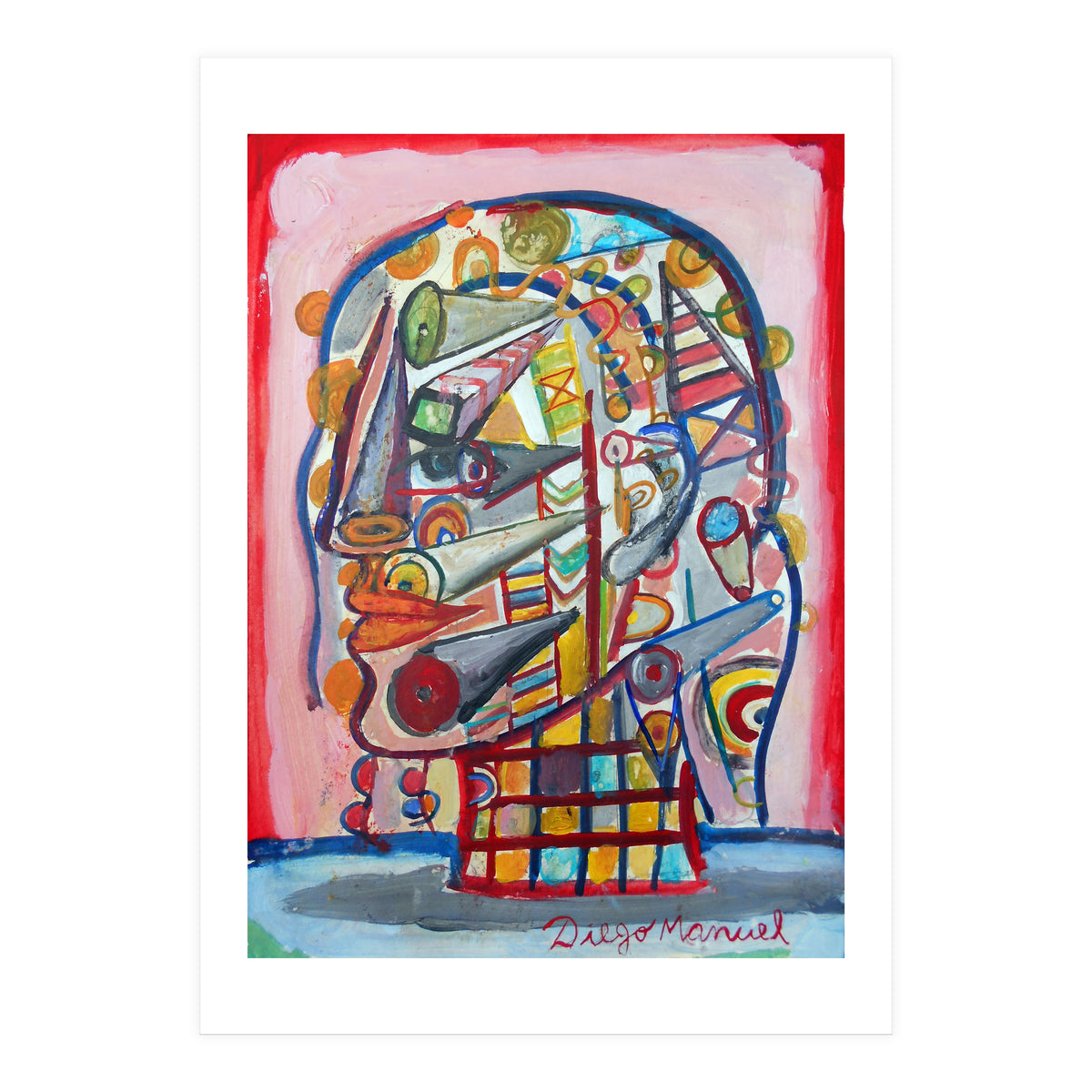 Cabeza De Mujer 35 (Print Only)