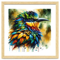 Vibrant Tropical Bird Portrait