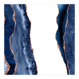 Navy & Rose Gold Agate Texture 28  (Print Only) thumbnail