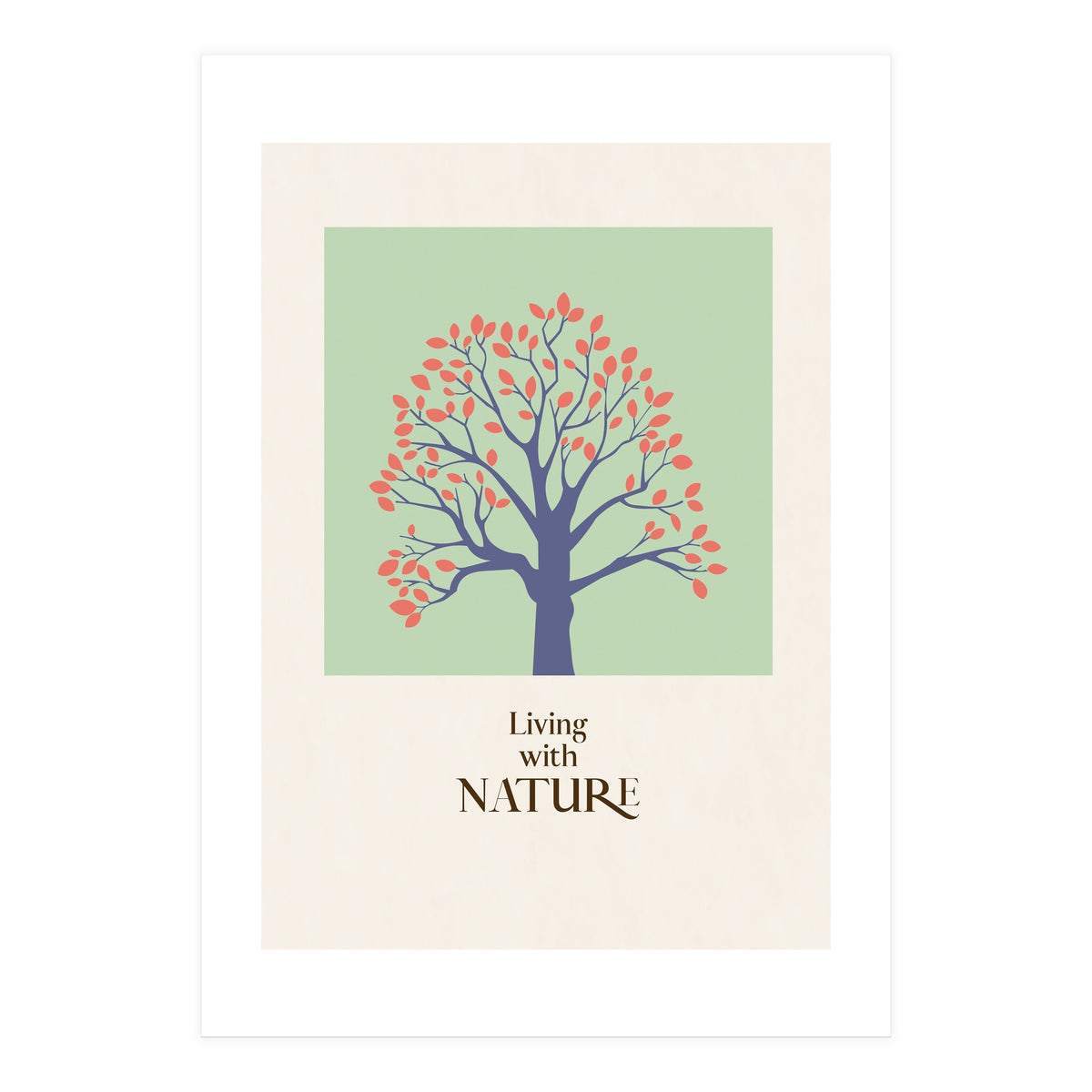 living with Nature - botanical life (Print Only)