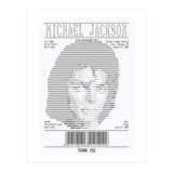 Receipt Art Michael Jackson (Print Only) thumbnail