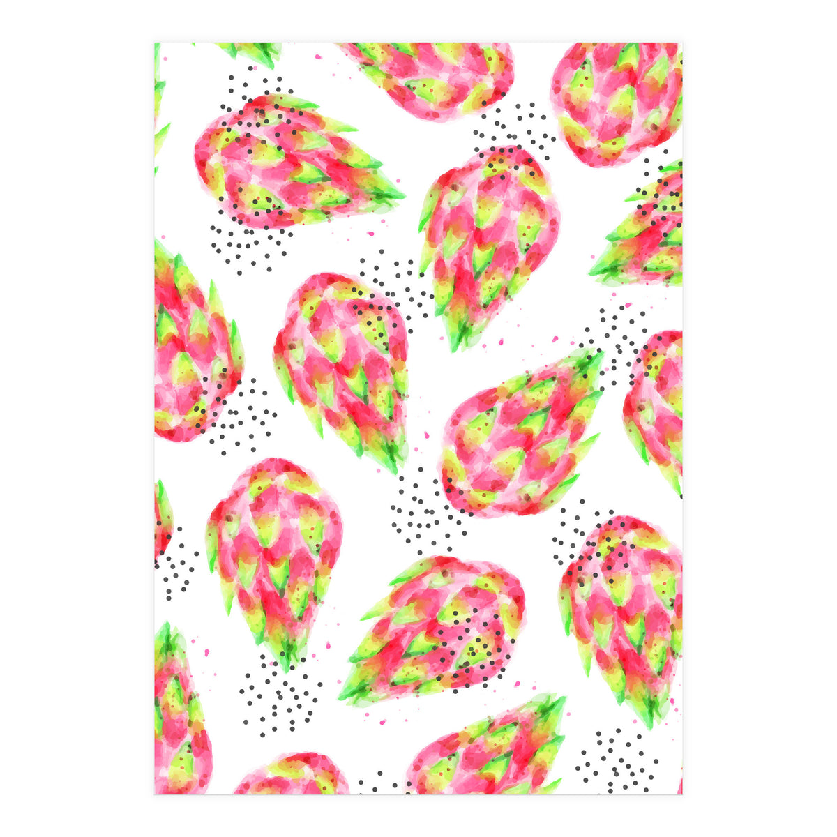Dragon Fruit #society6 #decor #pattern (Print Only)