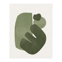 GREEN SHAPES NO.1 (Print Only)