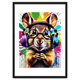 Chipmunk In Headphones, Graffiti thumbnail