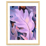 Georgia O’Keeffe – Purple Leaves (1922) | Elegant Botanical Modernist Composition in Rich Violet Tones thumbnail