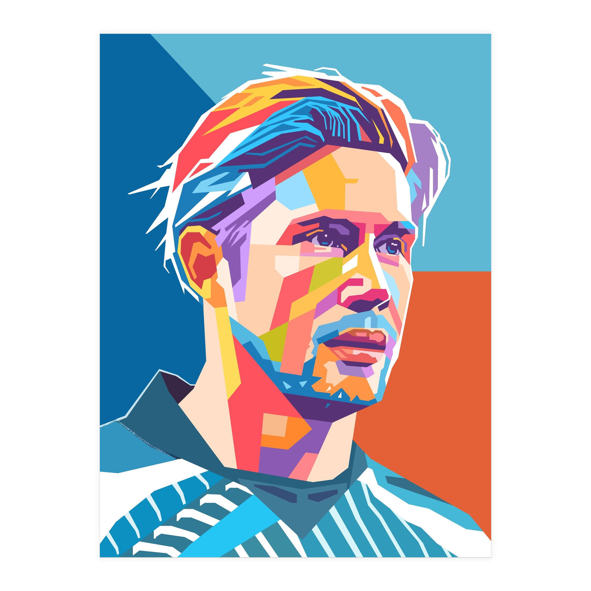 Kevin Debruyne art (Print Only)