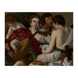 Caravaggio – The Musicians (c.1595) (Print Only) thumbnail
