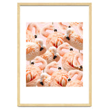 Flamingo Blush #society6 #decor #buyart #flamingoart thumbnail
