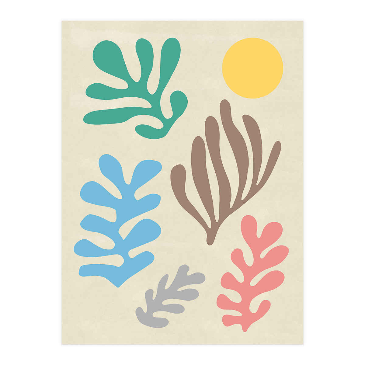 Matisse Leaves I (Print Only)