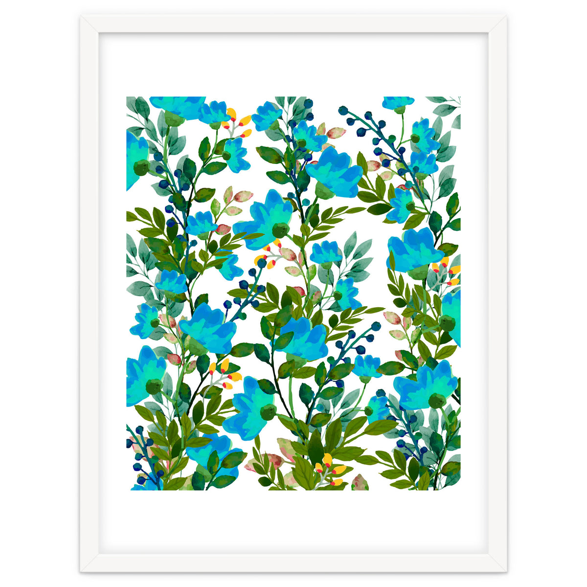 Blue #society6 #decor #buyart