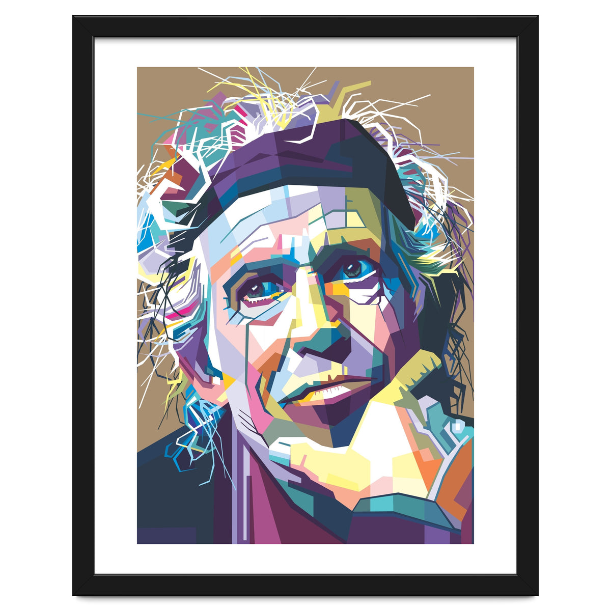 K Richards Pop Art WPAP