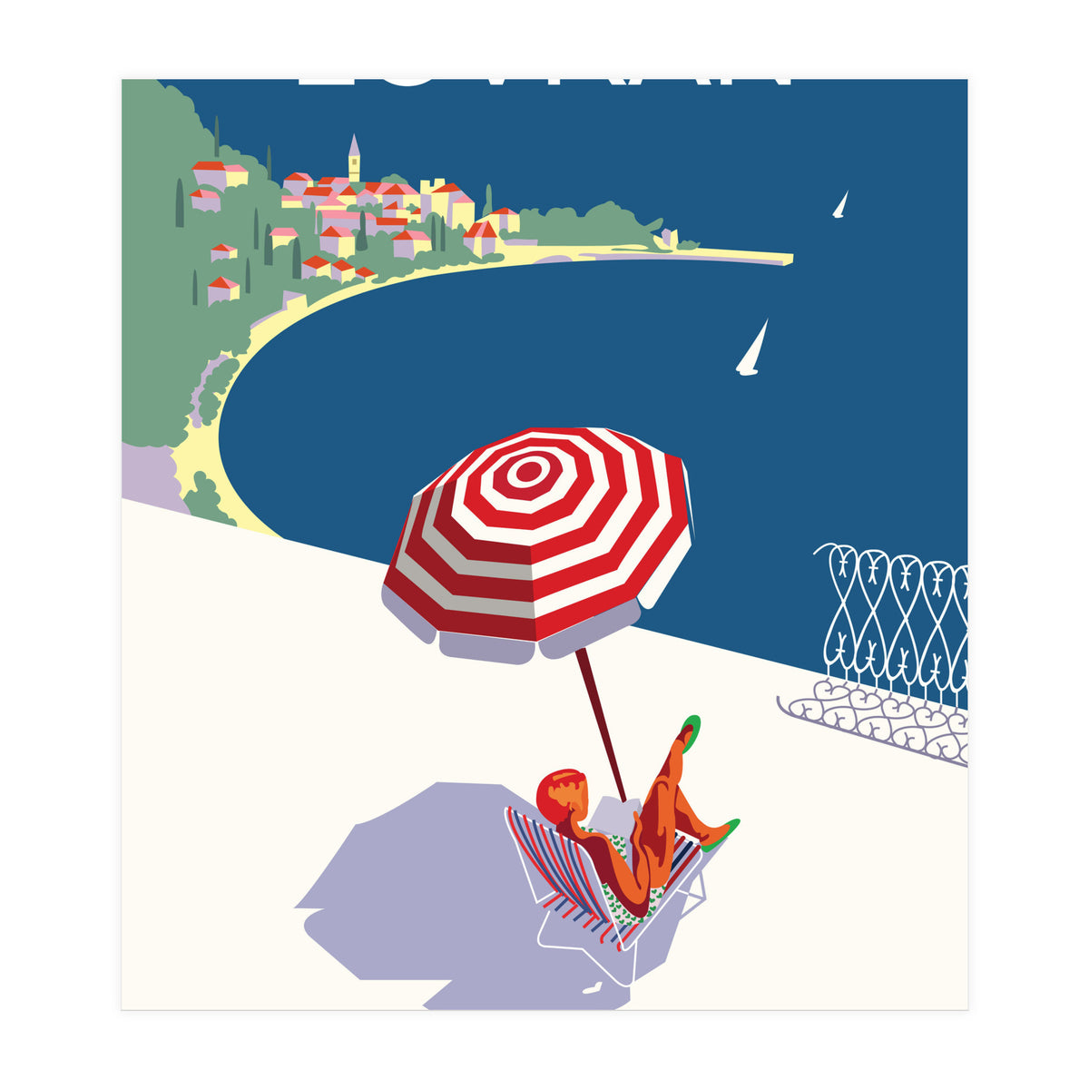 Lovran, Croatia (Print Only)