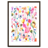 Watercolour Colourful Wild Flowers thumbnail